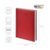 Дневник дат. 2026 Стандарт Torino А5, 73-795 38 206, красный