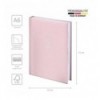 Щоденник дат. 2026 кишеньковийовий Linesse А6, 73-736 69 216, пудровий рожевий