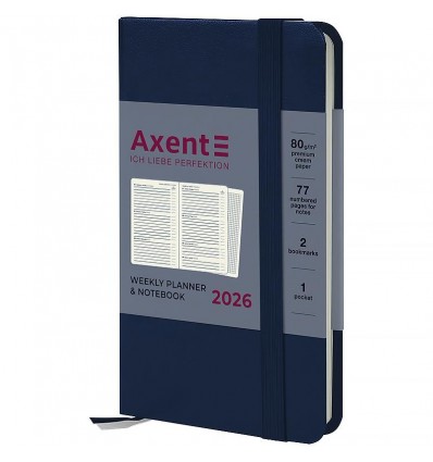 Щотижневик дат. 2026 Pocket Strong 8508-26-02-A, 90х150, синій