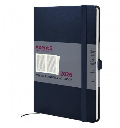 Еженедельник дат. 2026 Prime Strong 8507-26-02-A, 145х210, синий