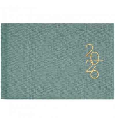 Щотижневик дат. 2026 кишеньковий Linesse 73-755 69 566, морський зелений