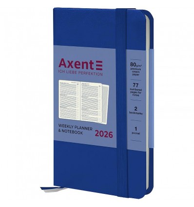 Еженедельник дат. 2026 Pocket Strong 8508-26-38-A, 90х150, классический синий