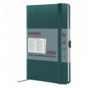 Еженедельник дат. 2026 Partner Strong 8505-26-31-A, 125х195, малахитовый
