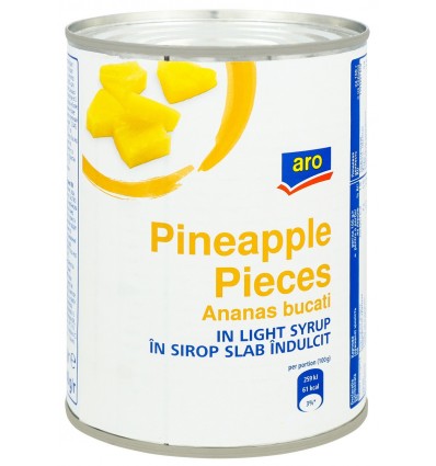 Ананаси Aro шматочки 580мл