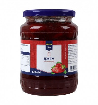 Джем Metro Chef Клубничный стерилизованный 830г