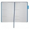 Щотижневик дат. 2026 Partner Soft Muse 8527-26-3-A, 125х195, синій