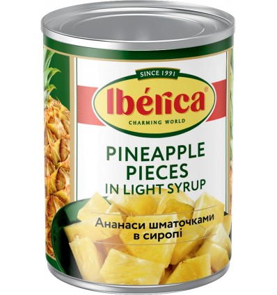Ананаси Iberica шматочками 565 г