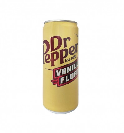Напій Dr.Pepper Vanilla float газований зі смаком ванілі з/б 0.33л