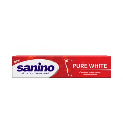 Зубная паста Sanino Pure white 0,075л