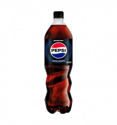Напиток безалкогольный Pepsi Ноль сахара с/газ 0.75л