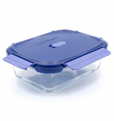 Емкость Luminarc Pure Box Click Clack для еды прямоугольная 1,52л