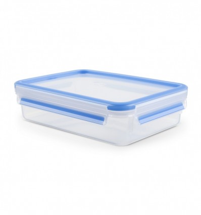 Контейнер Tefal Clip&Close пластик прямоугольный 1.2л