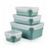 Набор Tefal Master Seal контенейров зеленый пластик 4шт