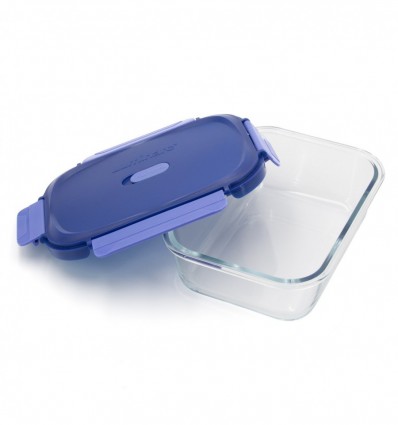 Ємність Luminarc Pure Box Click Clack для їжі прямокутна 0,65л