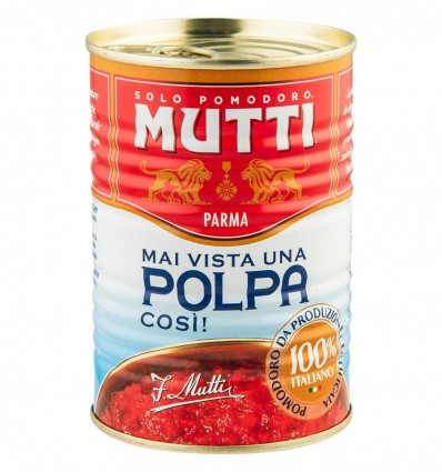 Томати Mutti Polpa тонко нарізані пастеризовані 400г