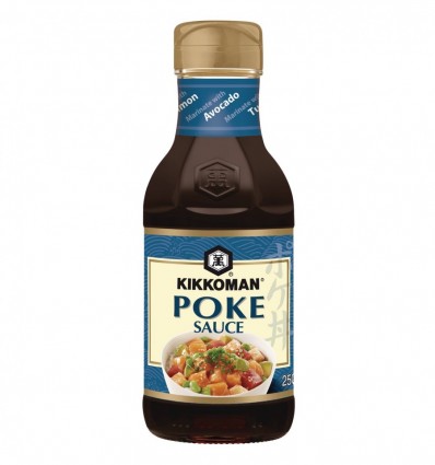 Соус Kikkoman Poke пикантный на основе соевого соуса с насыщенным ароматом поджаренного кунжутного м