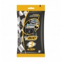 Бритва BIC Action одноразовая 8шт
