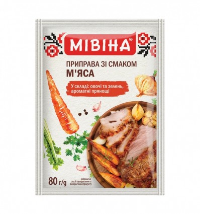 Приправа Мивина со вкусом мяса 80г