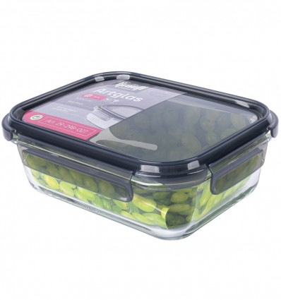 Контейнер Krauff для зберігання 1,0л з кришкою 196х146х61мм