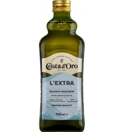 Олія оливкова Costa d’Oro Extra Virgin 0,75л