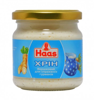 Хрен Haas со сливками 190г