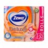 Папір Zewa Deluxe туалетний персик 3 шари 32 рулони