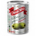 Оливки Diva Oliva зеленые без косточки отборные 425 мл