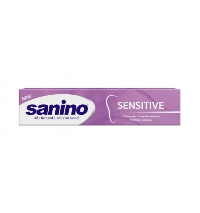 Зубна паста Sanino Sensitive 0,075л