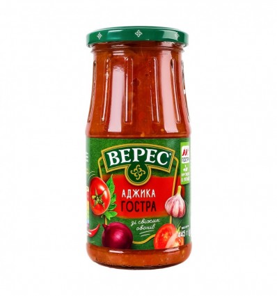 Аджика Верес острая стерилизованная 445г