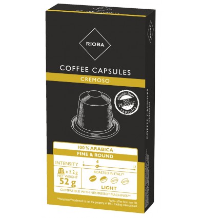 Капсули Rioba Cremoso 10х5.2г