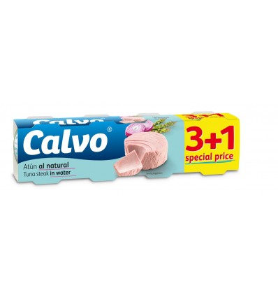 Тунец Calvo в вл/с 4х80г