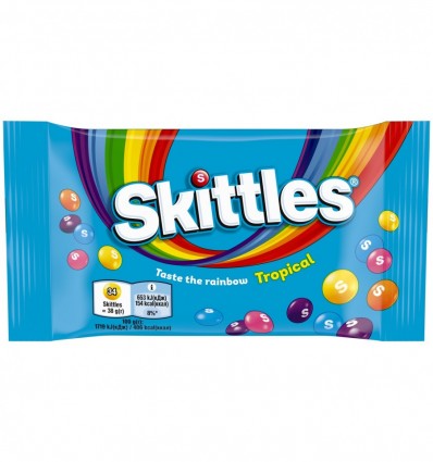 Жувальне драже Skittles Tropical 38г