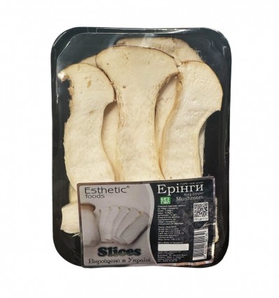 Гриби ерінги різані свіжі 150г