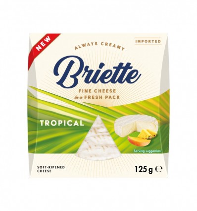 Сир Kaserei Брієтте Тропікал 60% 125г
