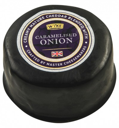 Сыр Wyke Farms Cheddar карамелизированный с луком 48% 100г