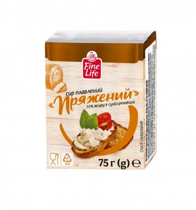Сыр Fine Life Пряженый плавленый 35% 75г