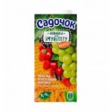 Напиток соковый Садочок Виноград-арония-вишня-клубника 0.95л