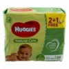 Серветки вологі Huggies Natural Care дитячі 56шт*3уп 168шт