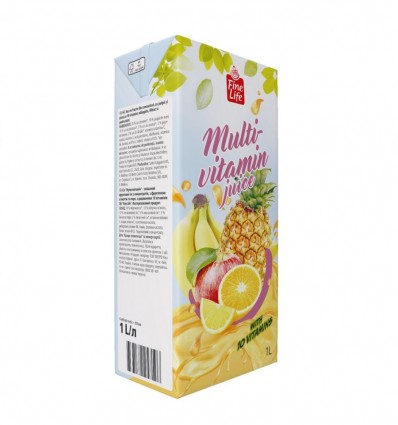 Сік Fine Life мультивітамін 1л