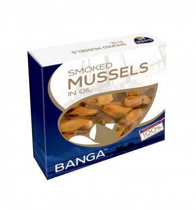 Мидии Banga в масле 120г