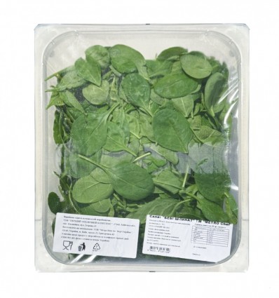 Салат Metro Chef бебі шпинат митий 500г