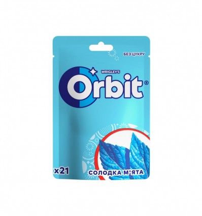 Резинка жевательная Orbit Сладкая мята без сахара 29г