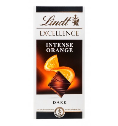 Шоколад Lindt Excellence Intense Orange чорний 100г