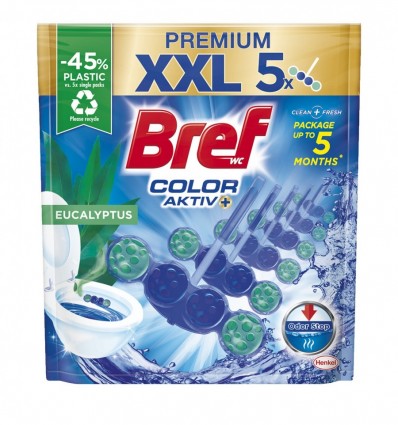 Вода Bref Эвкалипт цветная 5х50 г