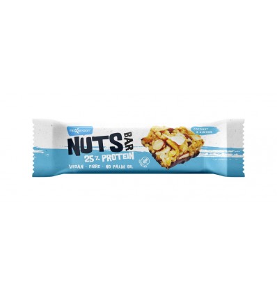 Батончик MaxSport Nuts Protein арахіс-мигдаль-кокосова стружка 40г