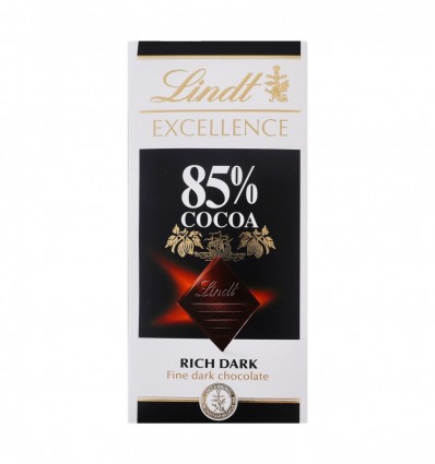 Шоколад Lindt Excellence черный горький 85% 100г
