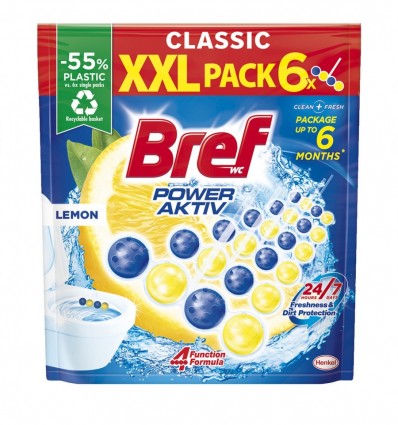 Сила Bref актив Лимон 6х50 г