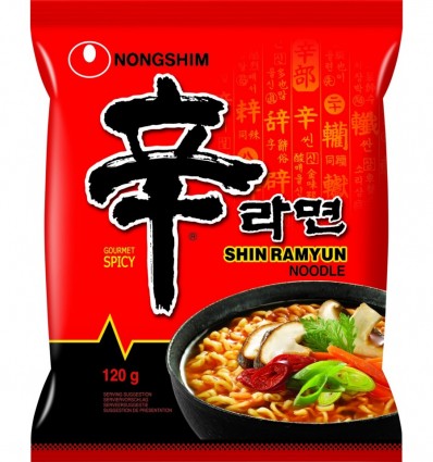 Локшина Nongshim Рамен зі спеціями 120г