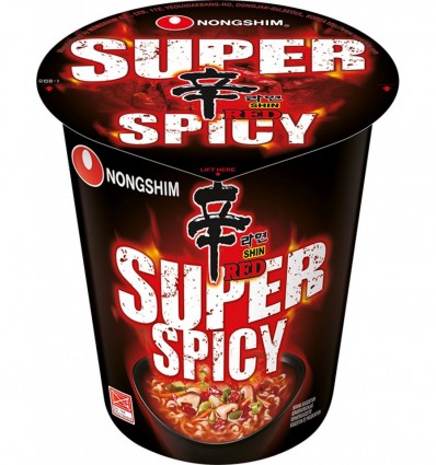 Лапша Nongshim Shin Red Super Spicy острая 68г