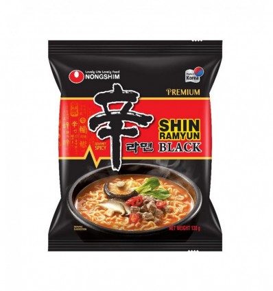 Локшина Nongshim Шин Рамен Black 130г